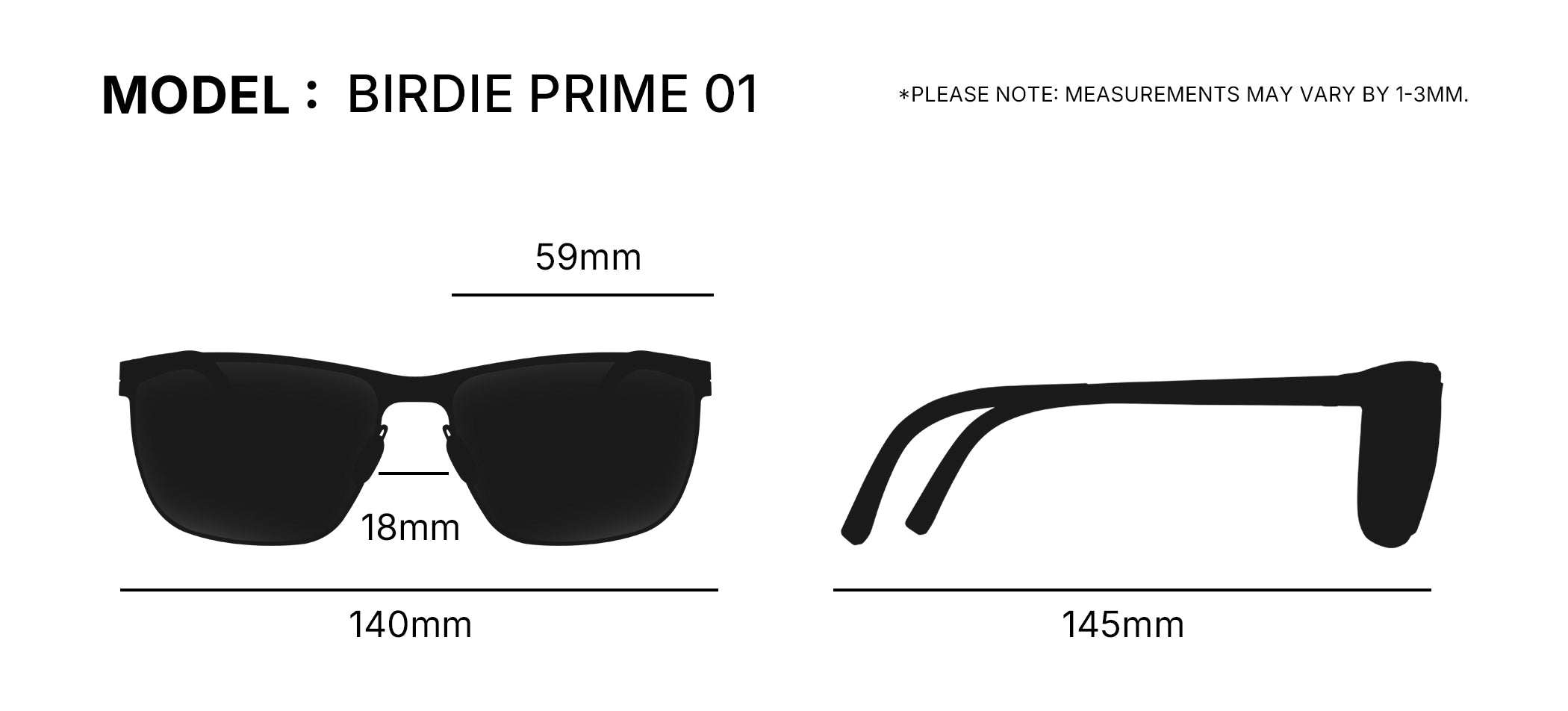 Sunny】Uswing Mojing Golf Sunglasses BIRDIE PRIME 01