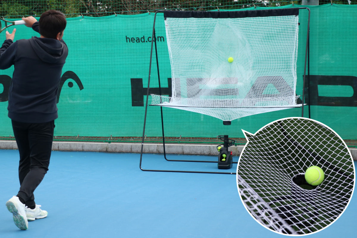 テニスオートリターンネット｜FTTM-200ARTAN – フィールドフォース