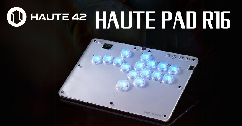 Haute42 COSMOX HautePad R16 | 薄型レバーレスコントローラー
