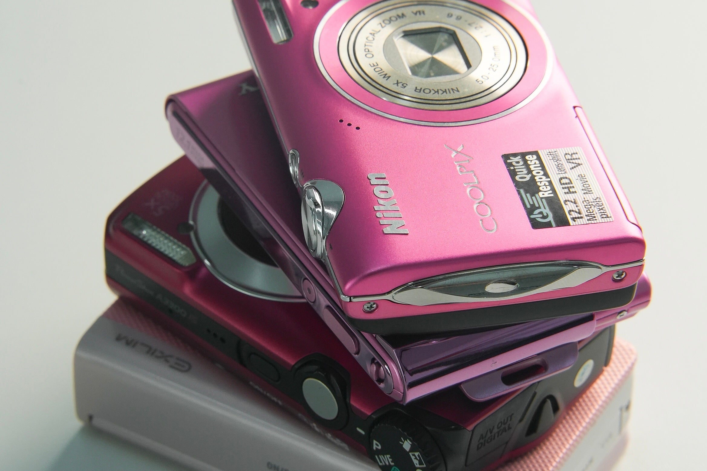 Canon Ixy 510 IS Digital Camera - Metallic Pink – ShutterHouse