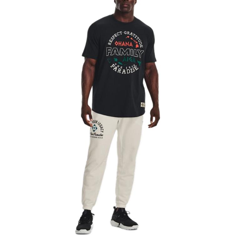 Under Armour Project Rock Family T-shirt 'Black' 1376894-001