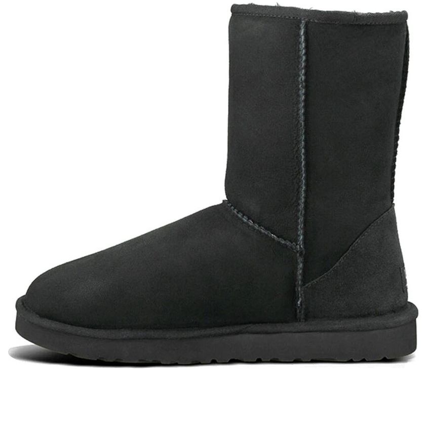 UGG Classic Short Botas Snow Boots Black 5800-BLK