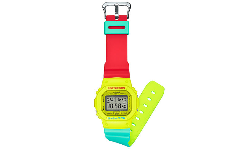 CASIO G-Shock Square 'Yellow' DW-5600CMA-9