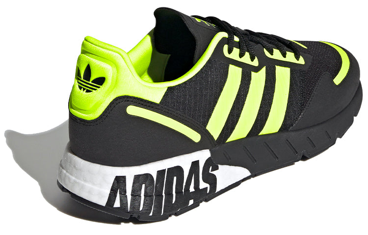 adidas ZX 1K Boost 'Bold Logo Graphic - Black Solar Yellow' FY3632