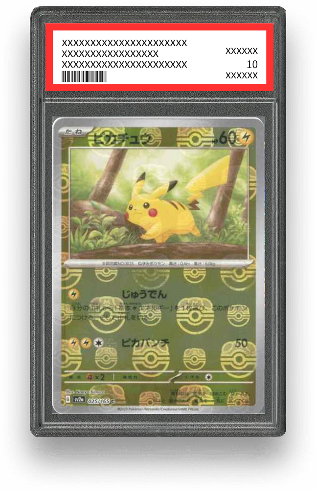 ピカチュウ（マスターボールミラー）の買取価格・値段推移と相場まとめ