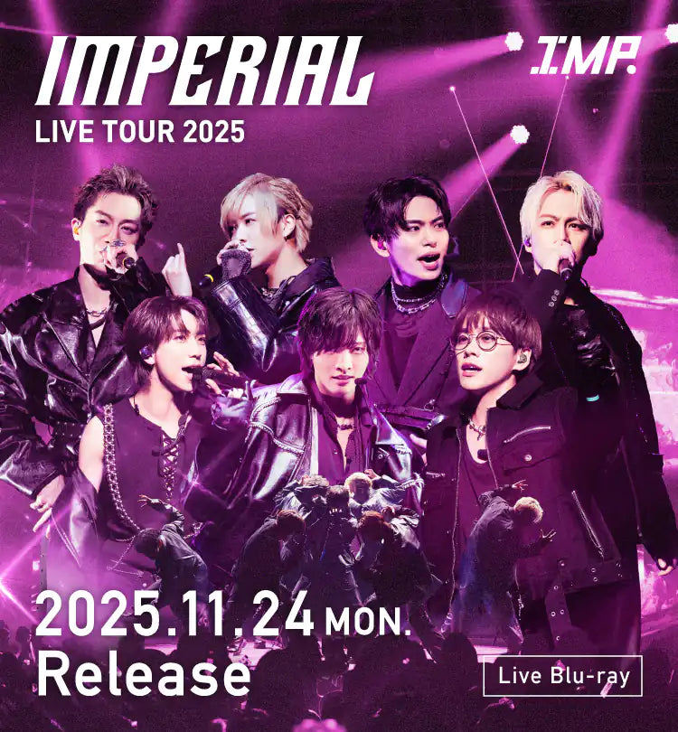 IMP. LIVE TOUR 2025 IMPERIAL Blu-ray Disc | TOBE OFFICIAL STORE