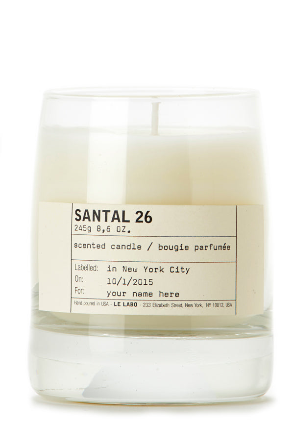 Santal 26 Candle by Le Labo | Luckyscent