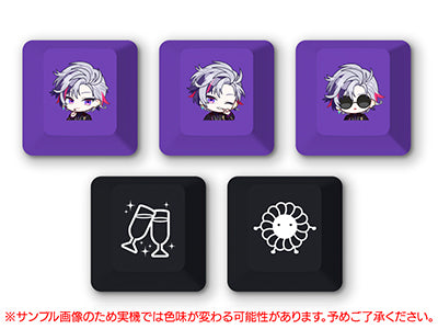 にじさんじ × ふもコレ キーキャップセット 不破湊｜ふもコレ(Fumo