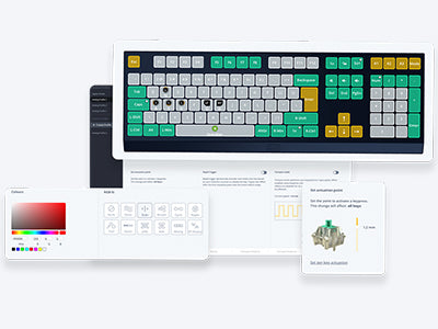 Wooting(ウーティング) 60HE+ メカニカルキーボード ラピッドトリガー