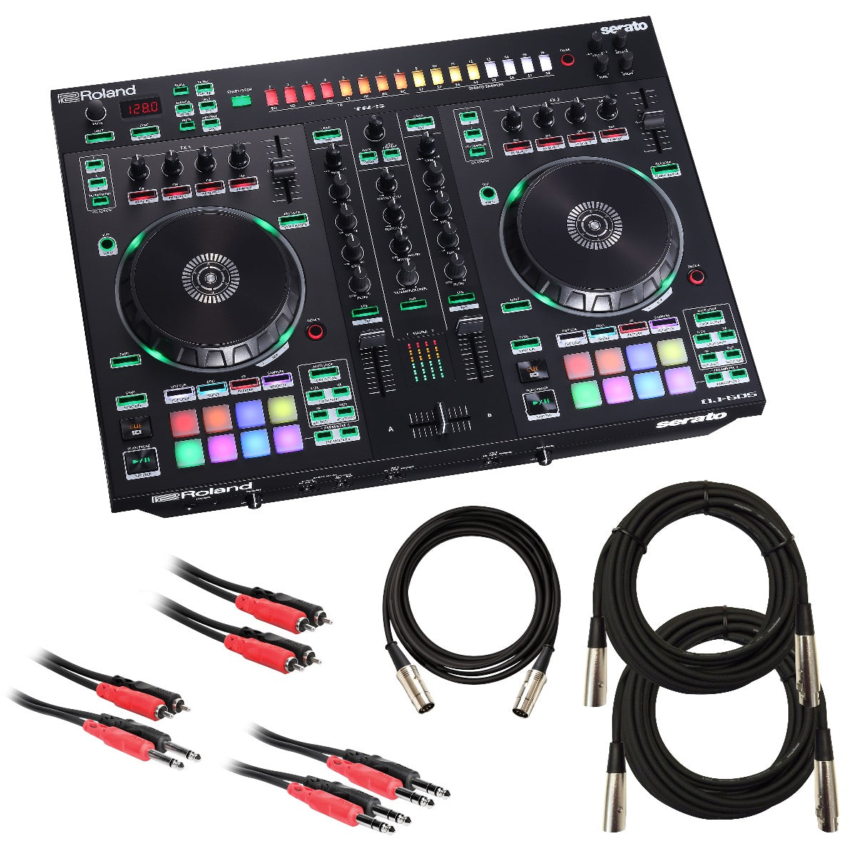 Roland DJ-505 DJ Controller with Serato DJ Pro – Kraft Music