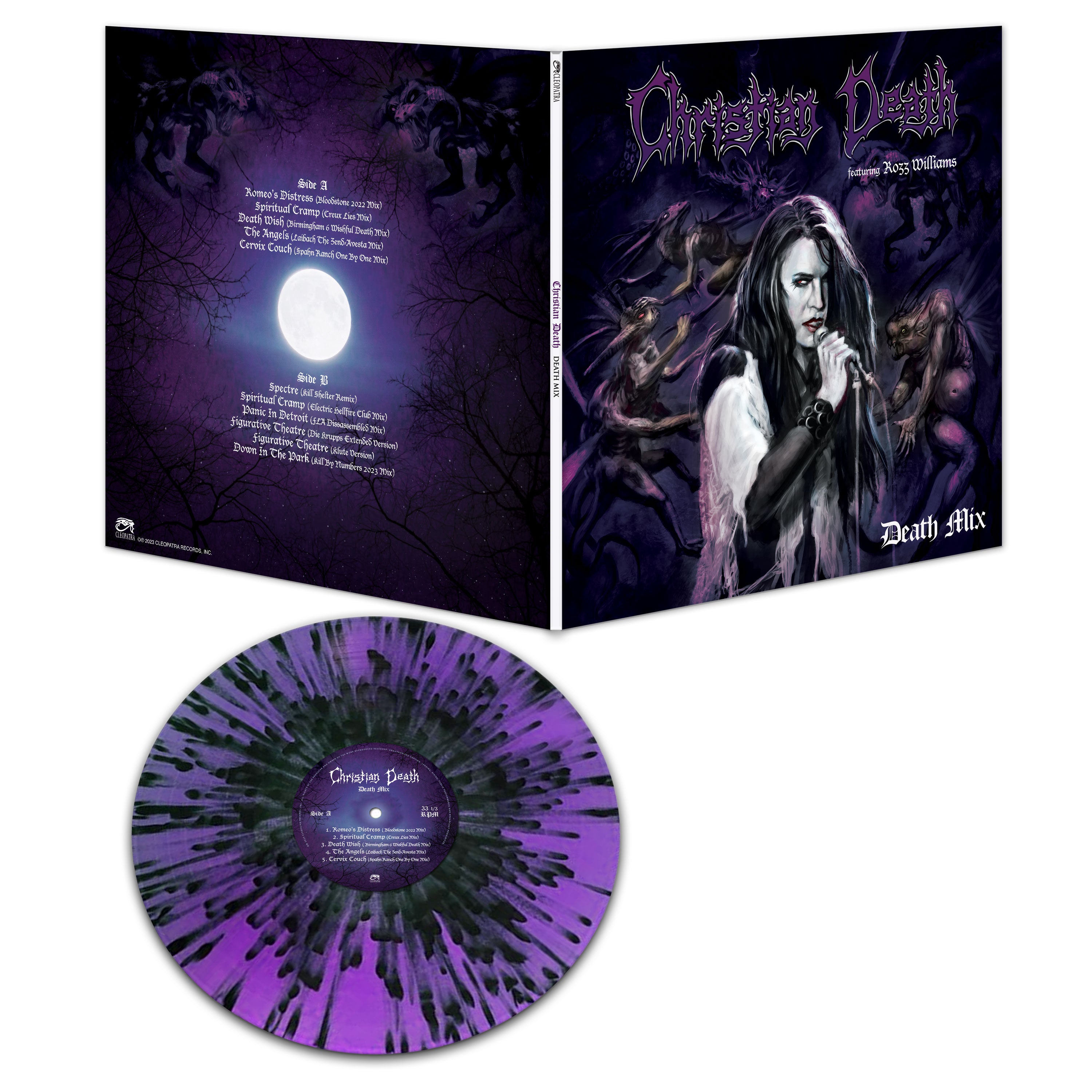 Christian Death Feat. Rozz Williams - Death Mix (Purple-Black