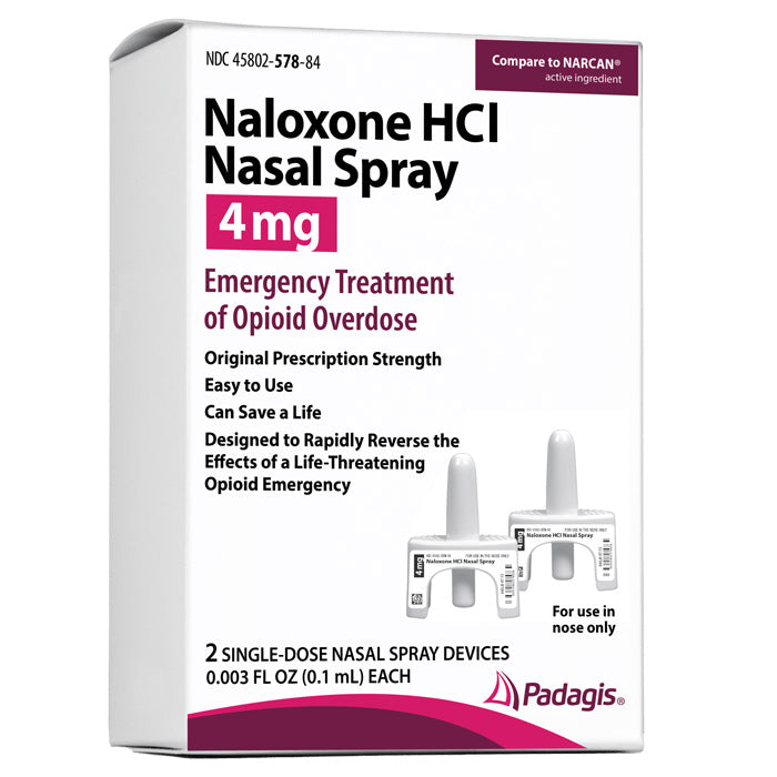 Naloxone HCl Nasal Spray 4 mg - Emergency Nasal Spray