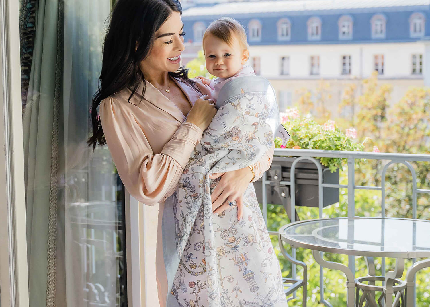 Atelier Choux Carre Toile de Jouy ( Blue ) / アトリエシュー