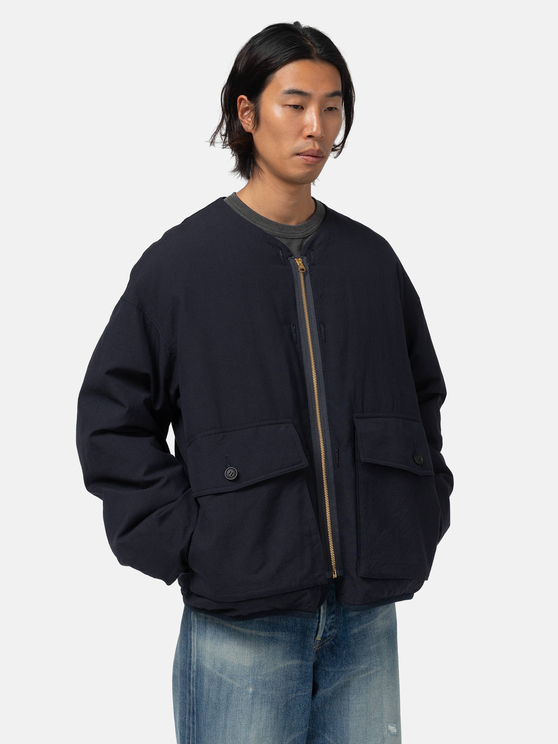 visvim Iris Down JKT Navy | HAVEN
