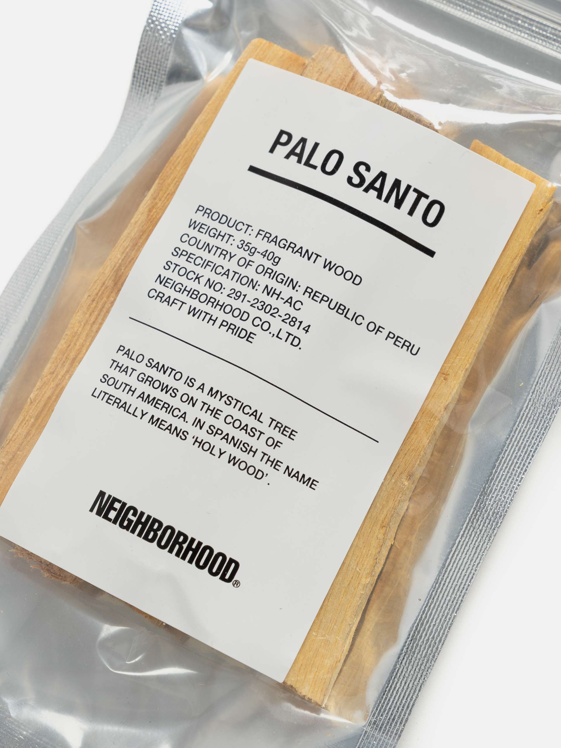 NEIGHBORHOOD Palo Santo | HAVEN
