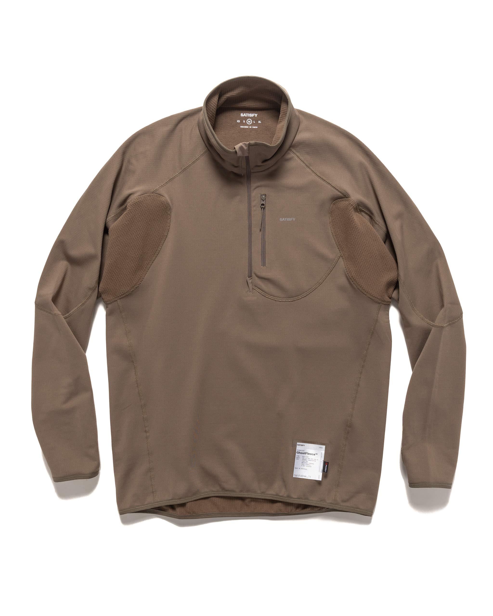 SATISFY Ghostfleece Half-Zip Falcon | HAVEN