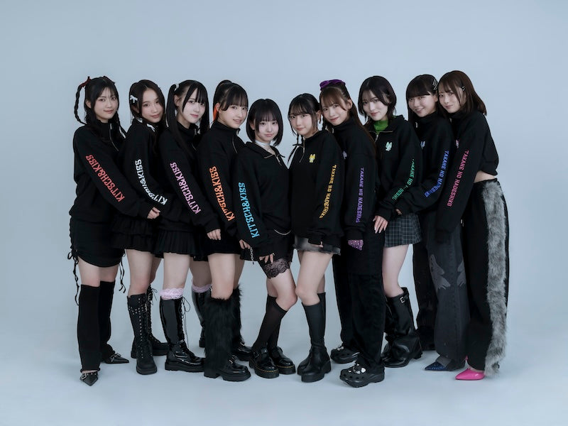 MATSUMOTO MOMONA】Half zip sweat tops - pink - 高嶺のなでしこ