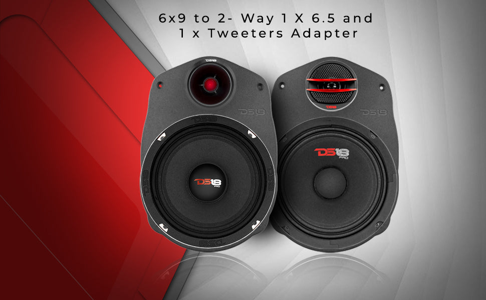 DS18 MP69 6x9 To 2- Way 1 X 6.5