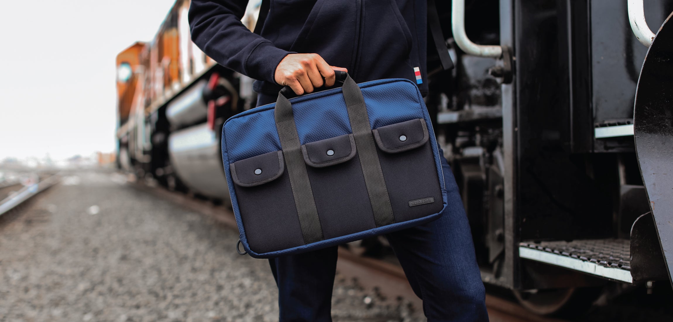 Amsterdam Brief Bags | Slim Briefcase for Men | Lexdray