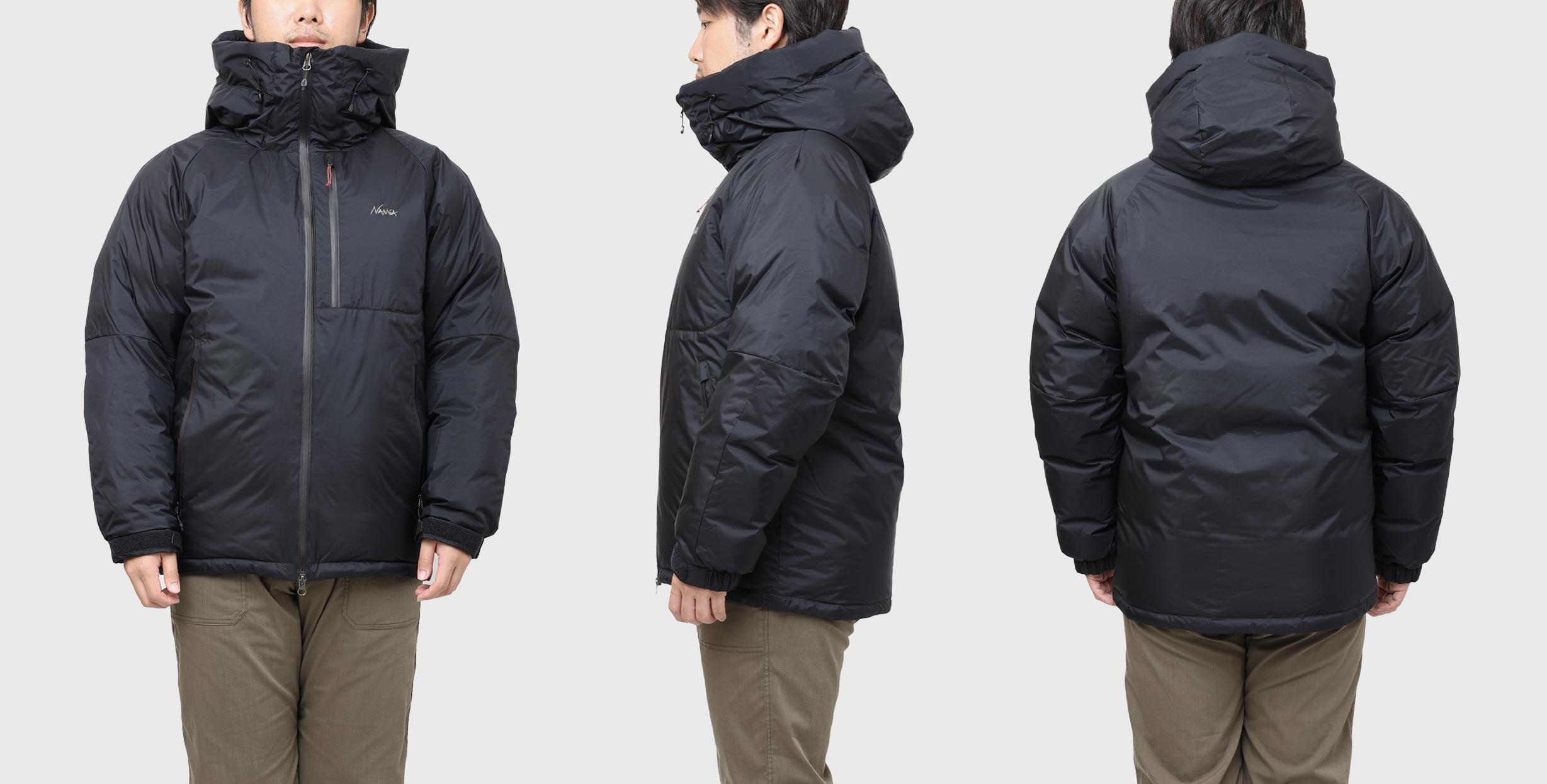 AURORA DOWN JACKET/オーロラダウンジャケット(メンズ) サイズガイド