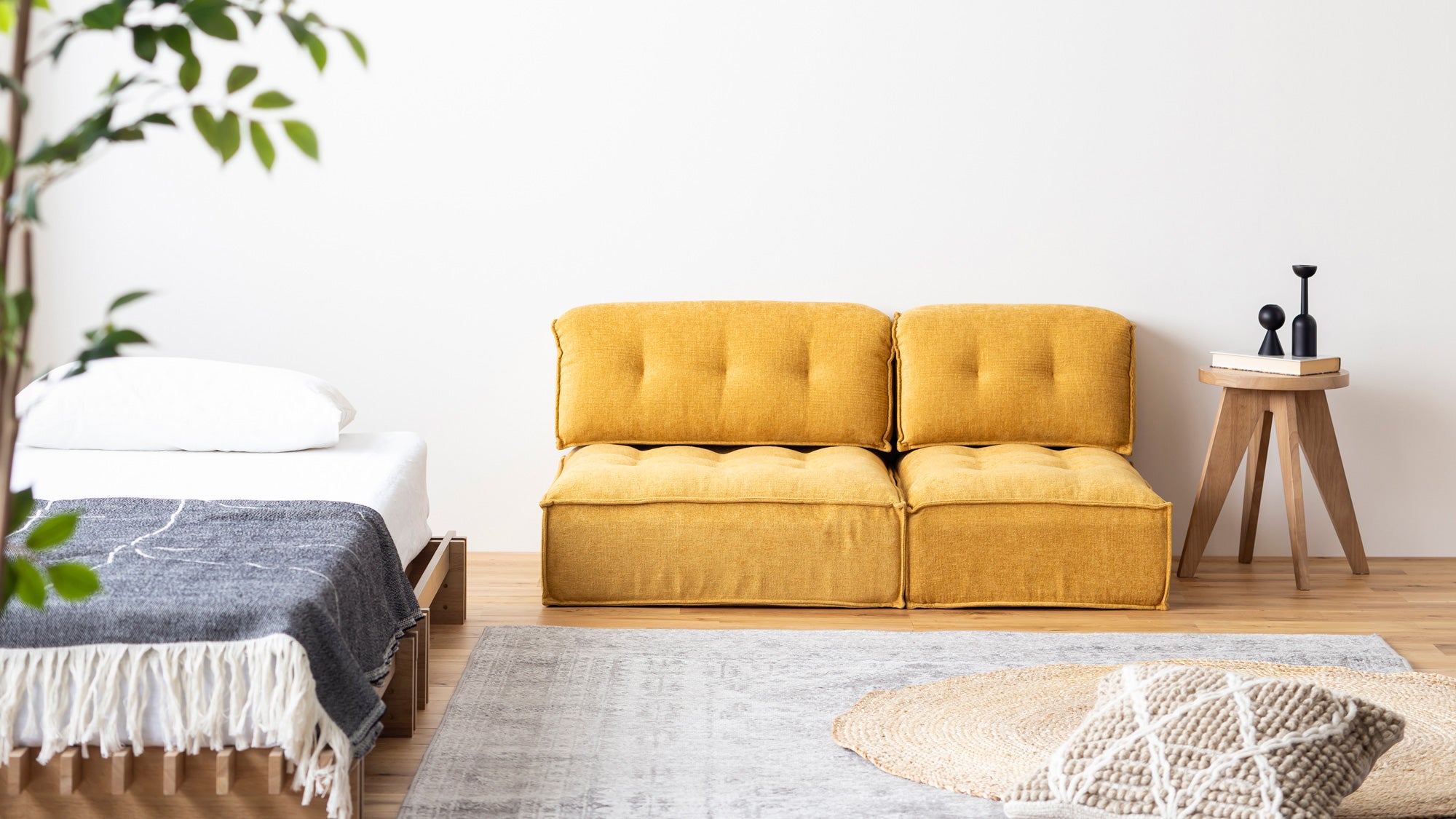 ライフスタイルの変化に寄り添うカスタマイズクッションソファ