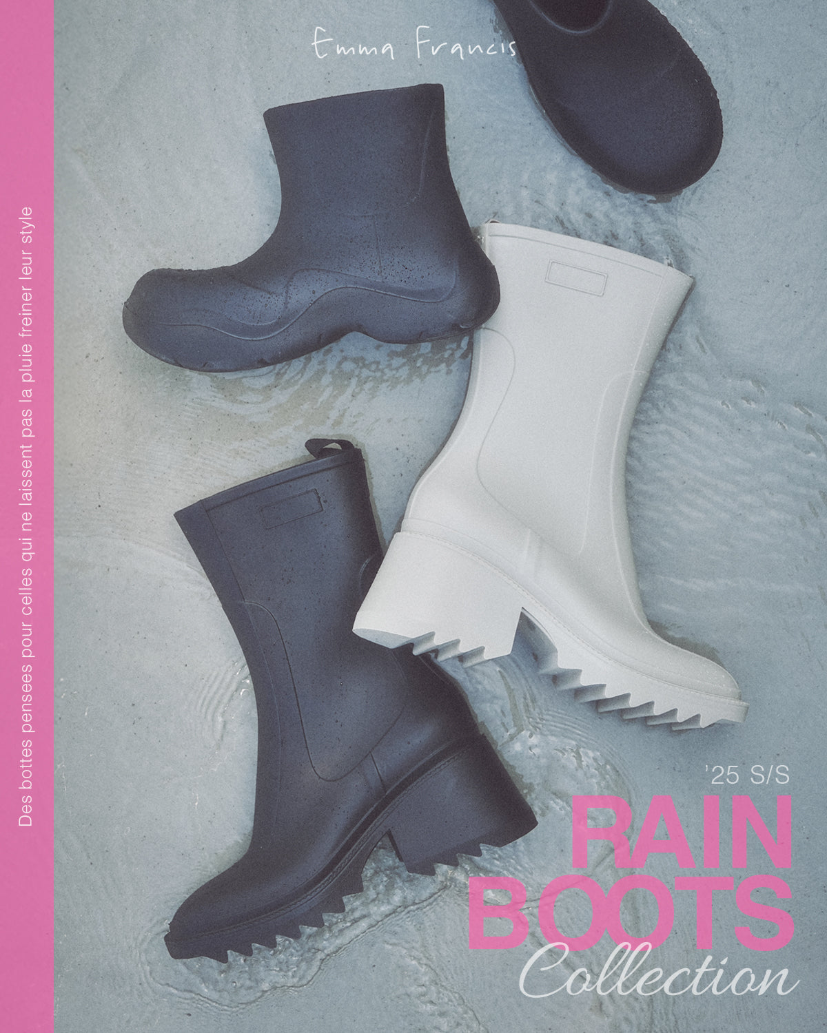 Emma Francis Rain Boots Collection -Emma Francis / エマ フランシス