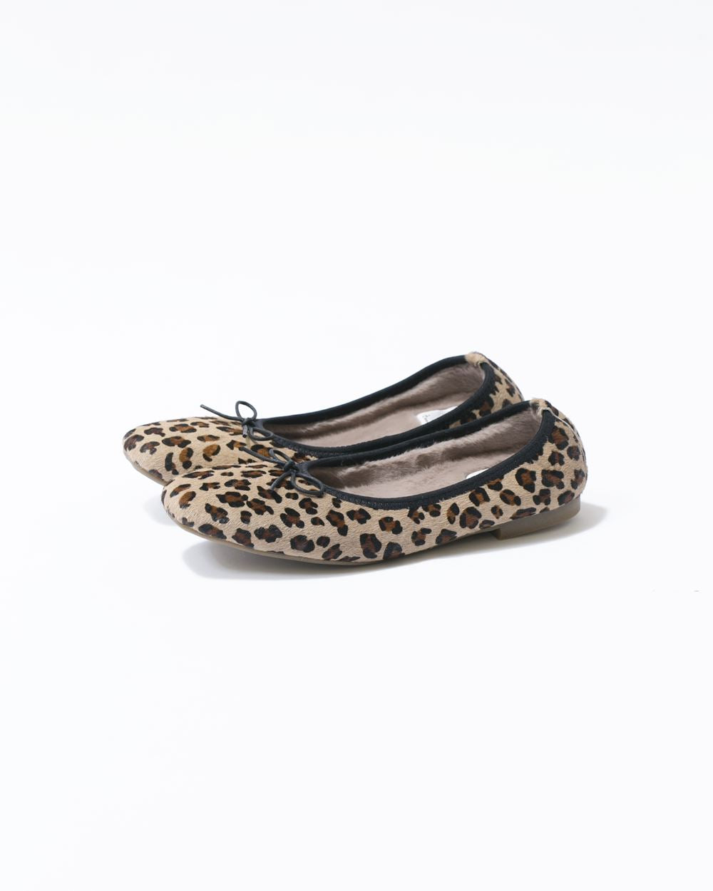 フラット バレエシューズ （レオパード ハラコレザー） -Emma Francis