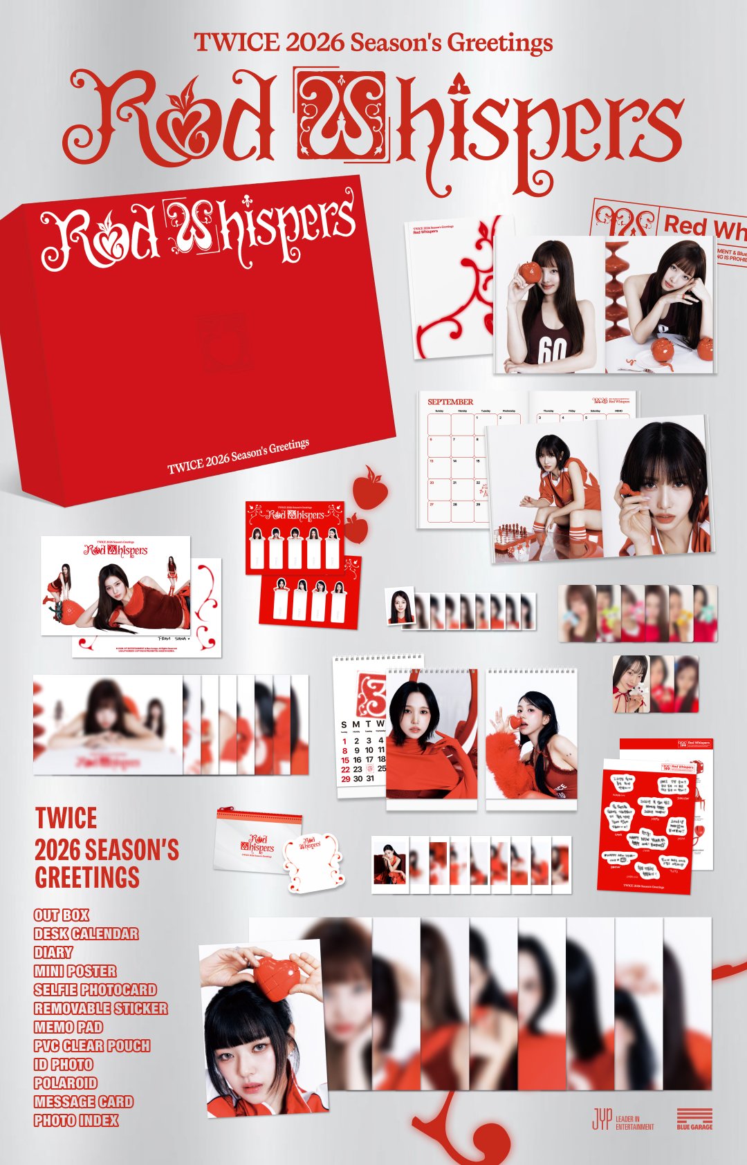 TWICE - 2026 SEASON'S GREETINGS [RED WHISPERS] [+SPECIAL PHOTO