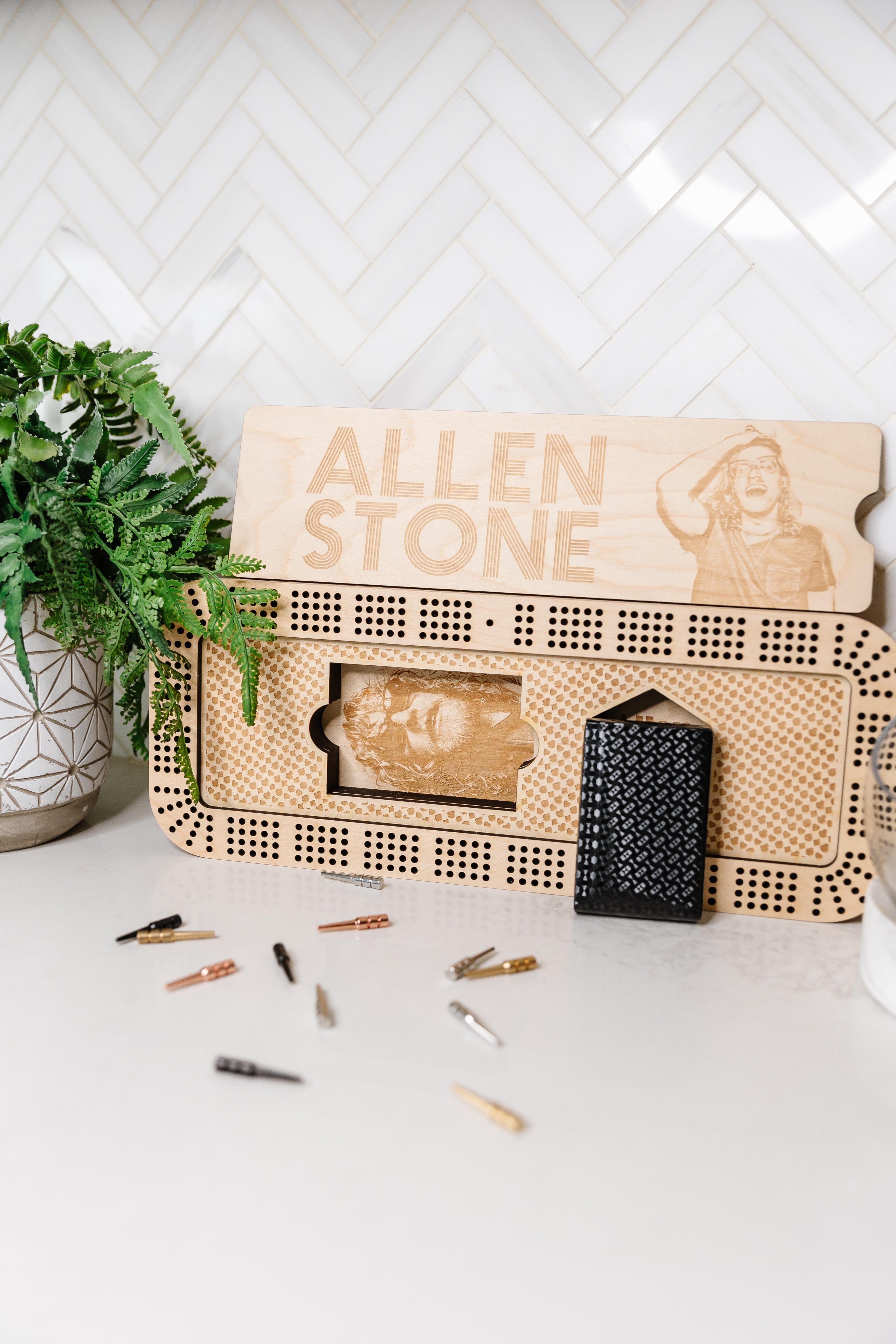 Handcrafted Cribbage Board/Personalized – Beloved & Bespoke