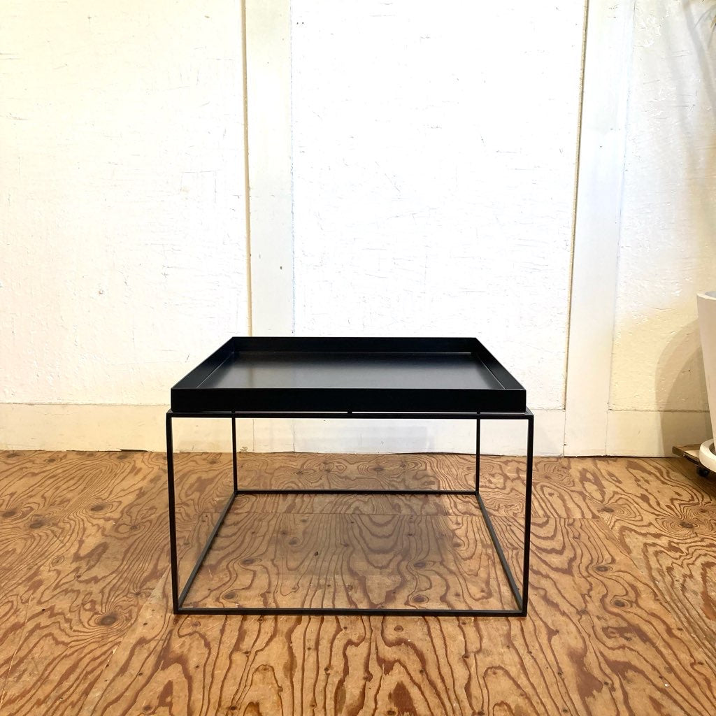ヘイ / HAY トレイテーブル スクエア ブラック 中古 四角 黒 60