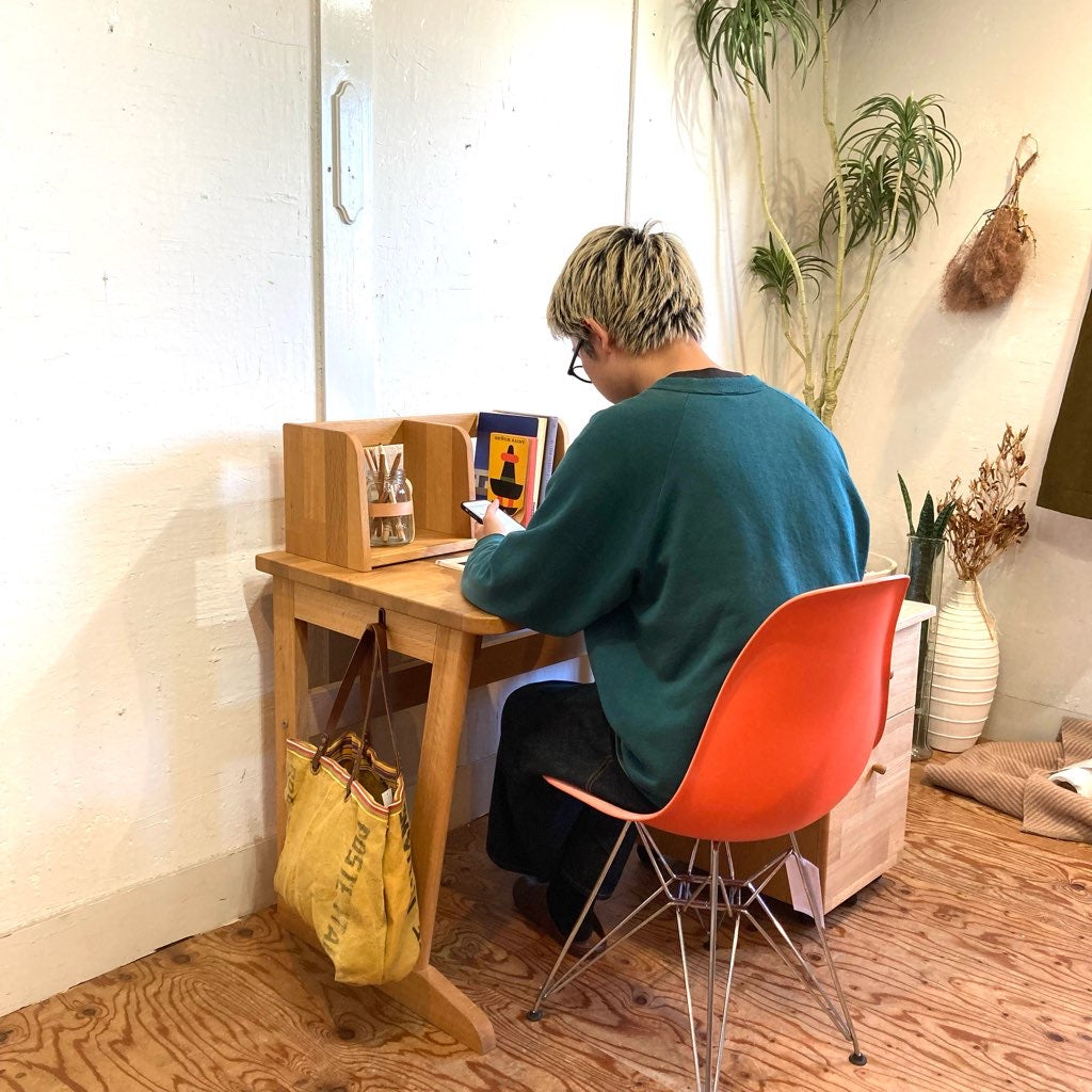 飛騨産業 エコパッチ デスクセット 勉強机 3点set 中古 hida キツツキ