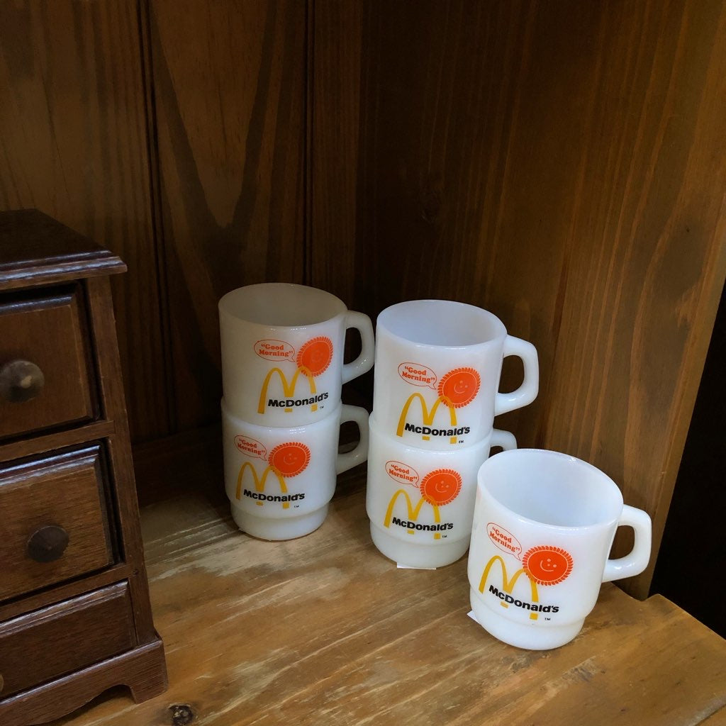 ファイヤーキング / Fire-King マクドナルド グッドモーニング マグ