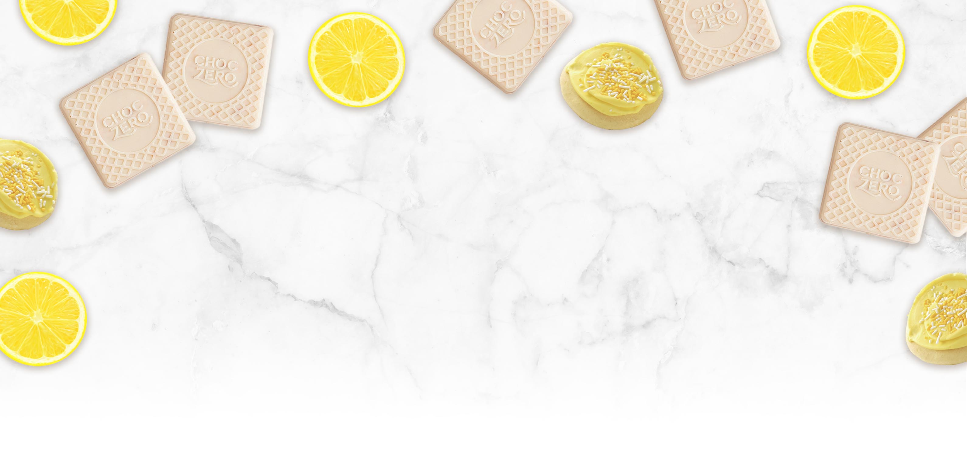 Lemon Cookie Keto Bark - No Sugar Added White Chocolate - Low Carb