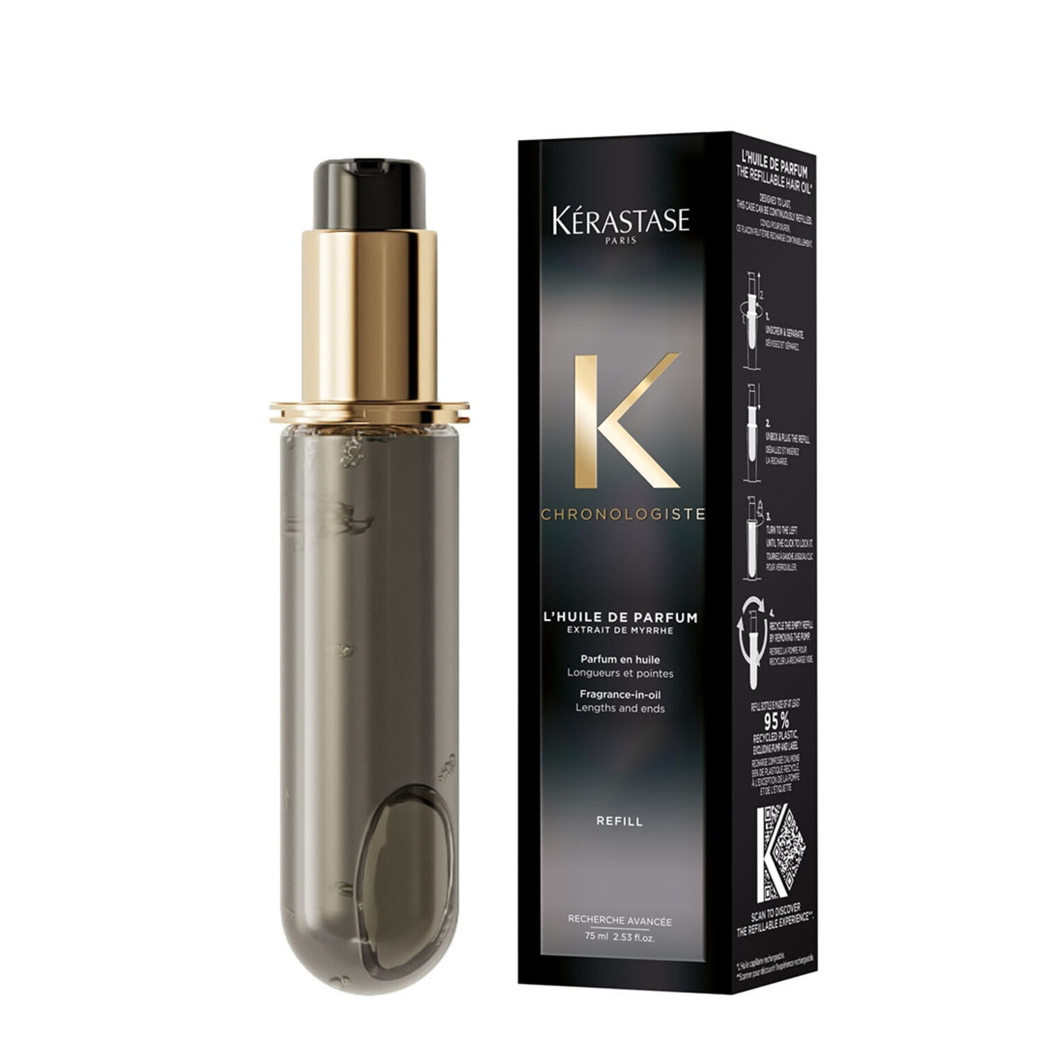 Kérastase Chronologiste Refillable Hair Fragrance Oil - Industria