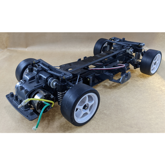 TAMIYA TA03F CARBON WITH SERVO MAY BE A DAVID JUN CAR - www