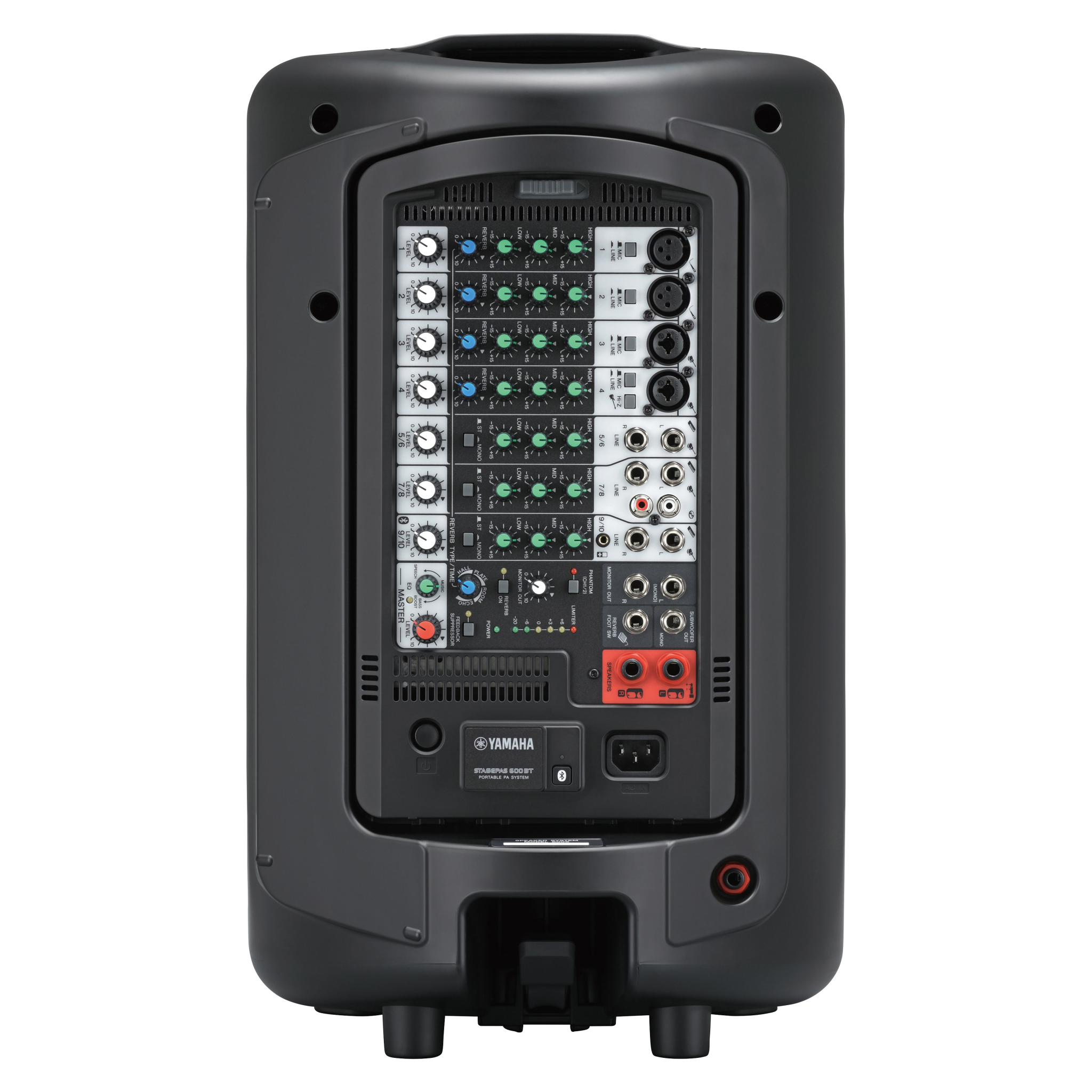 Yamaha STAGEPAS 600BT Portable PA System, 10-Channel Mixer