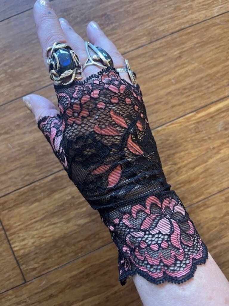 Fingerless Lace Gloves - Dark Garden Unique Corsetry, Inc.