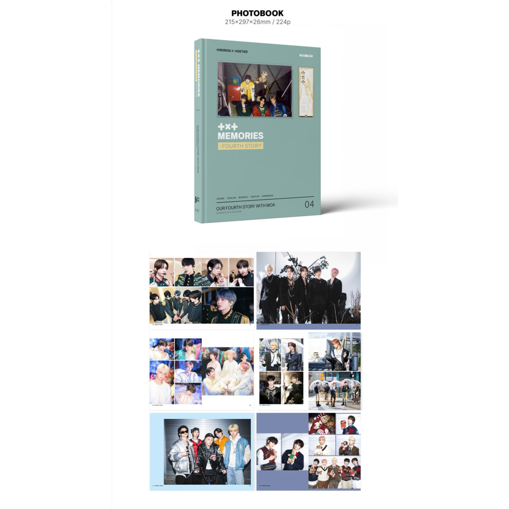 TOMORROW X TOGETHER (TXT) - MEMORIES : FOURTH STORY - K-Town