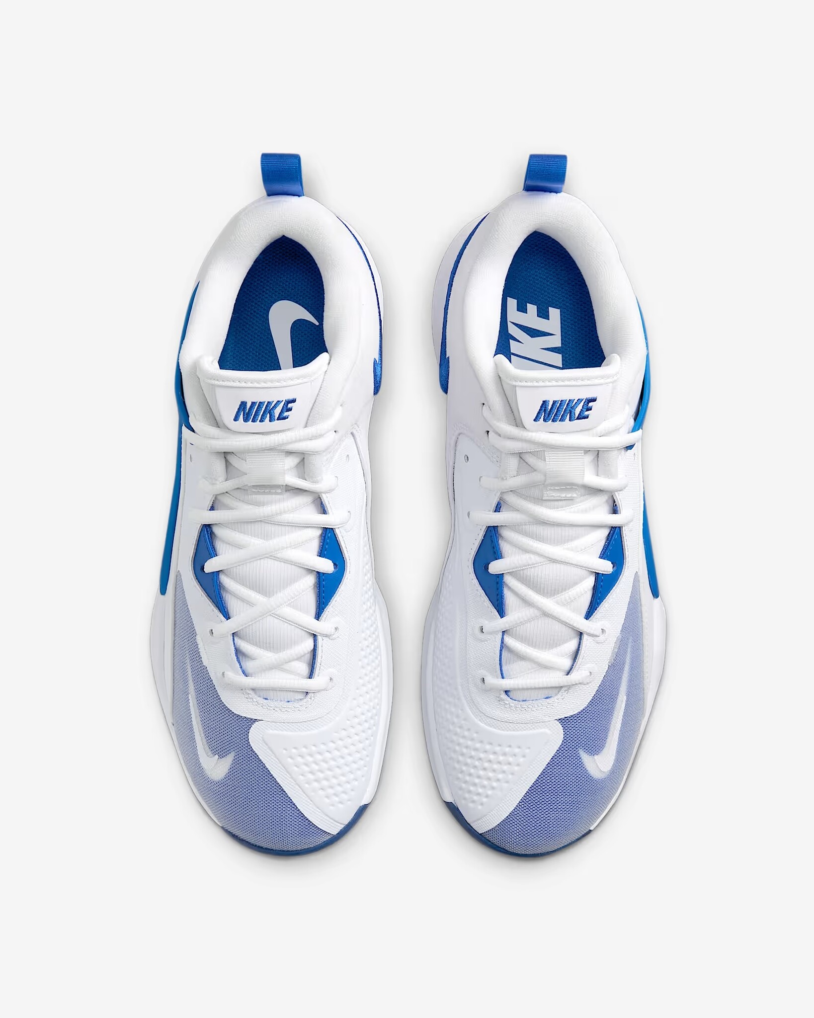 NIKE ZOOM HYPERSET 2 COURT SHOE UNISEX WHITE/GAME ROYAL