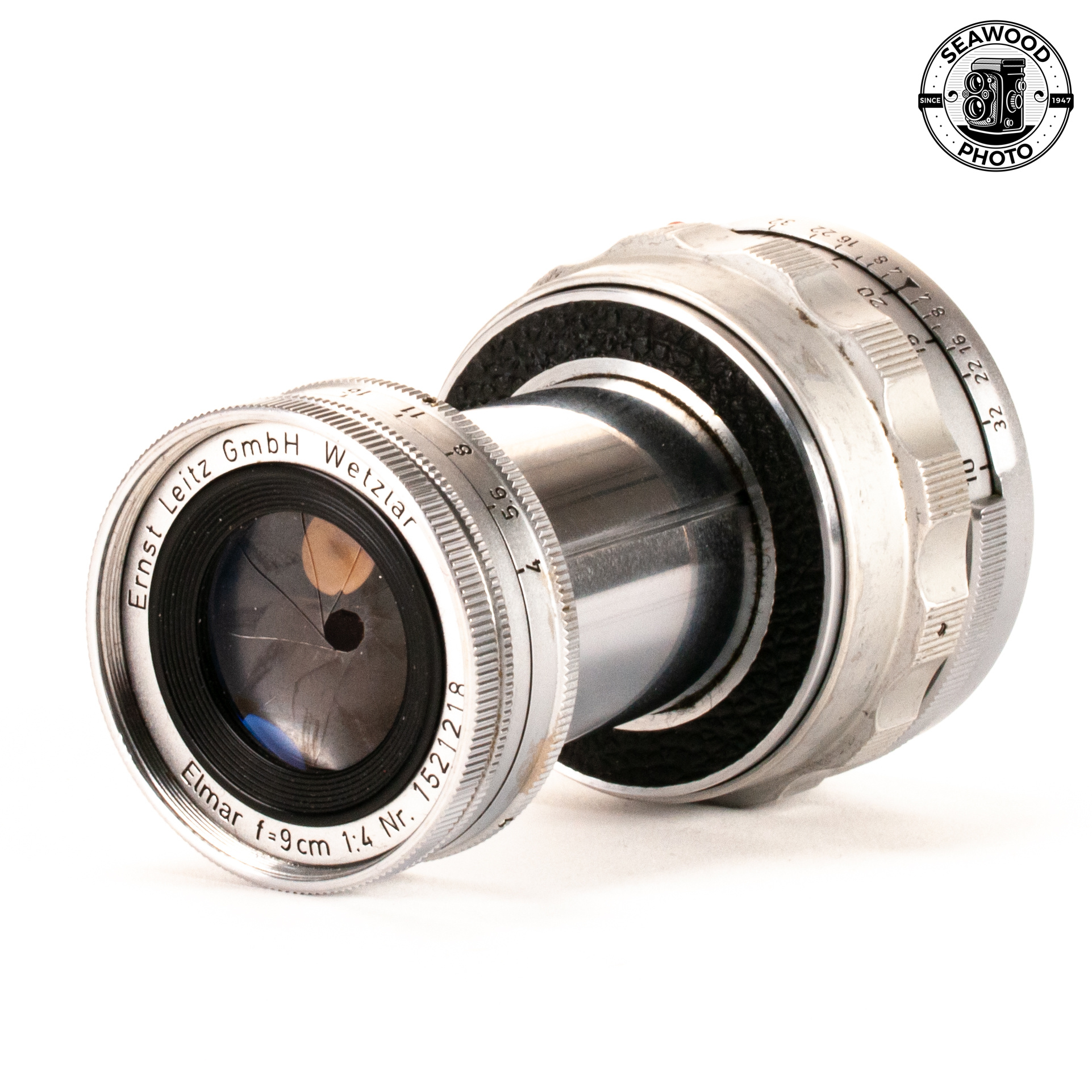 Leica 90mm Collapsible Elmar f/4 GOOD - Seawood Photo