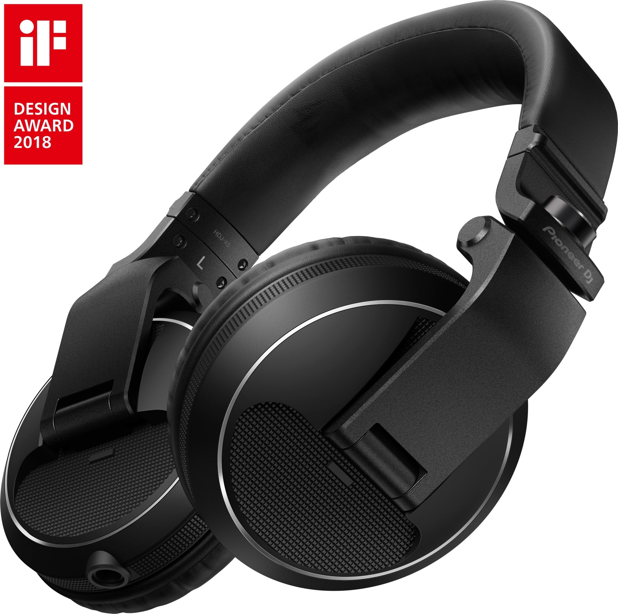 Pioneer DJ HDJ-X5-K Headphones Black - Mile High DJ Supply