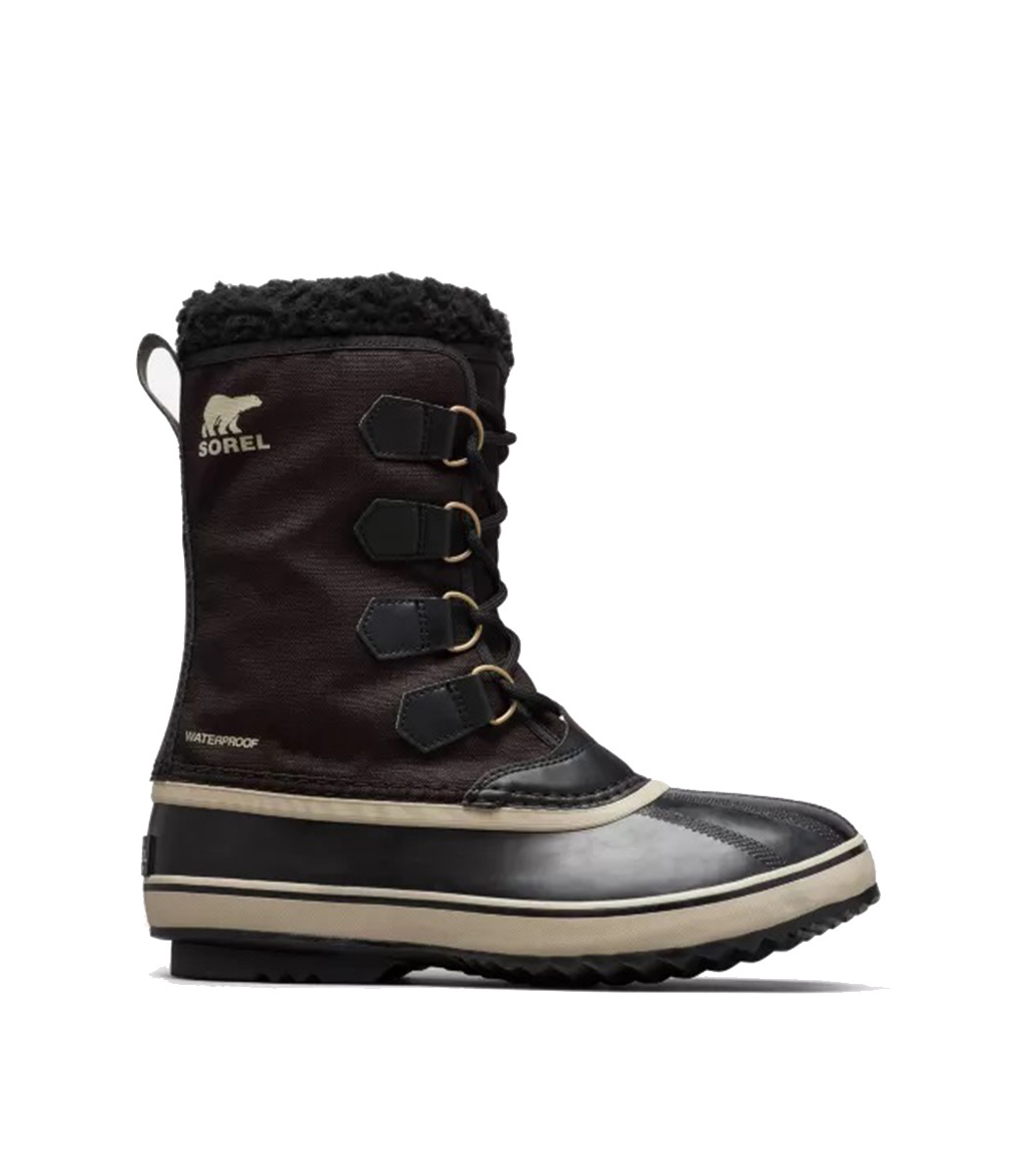 Sorel 1964 Pac Nylon Black / Ancient Fossil | Laura-jo - Laura-Jo