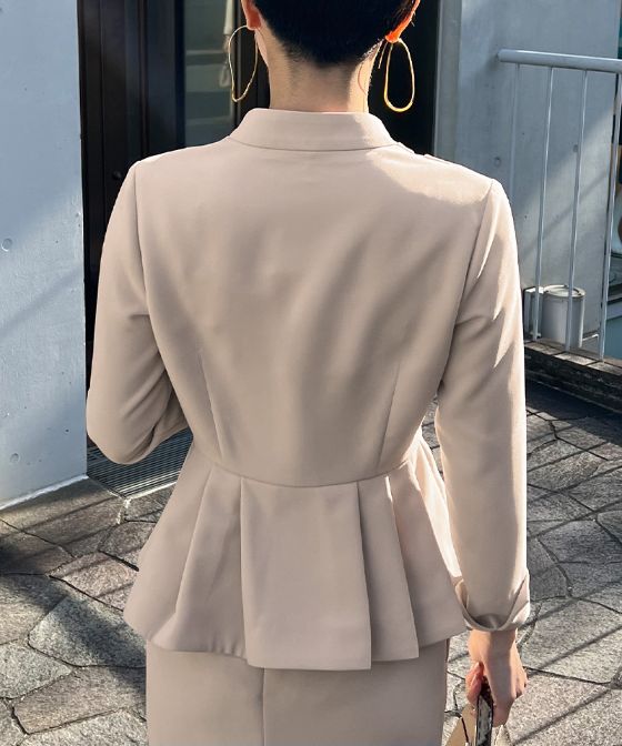 カシュクール ペプラムジャケット｜JENNE(ジェンヌ)公式通販：パリ