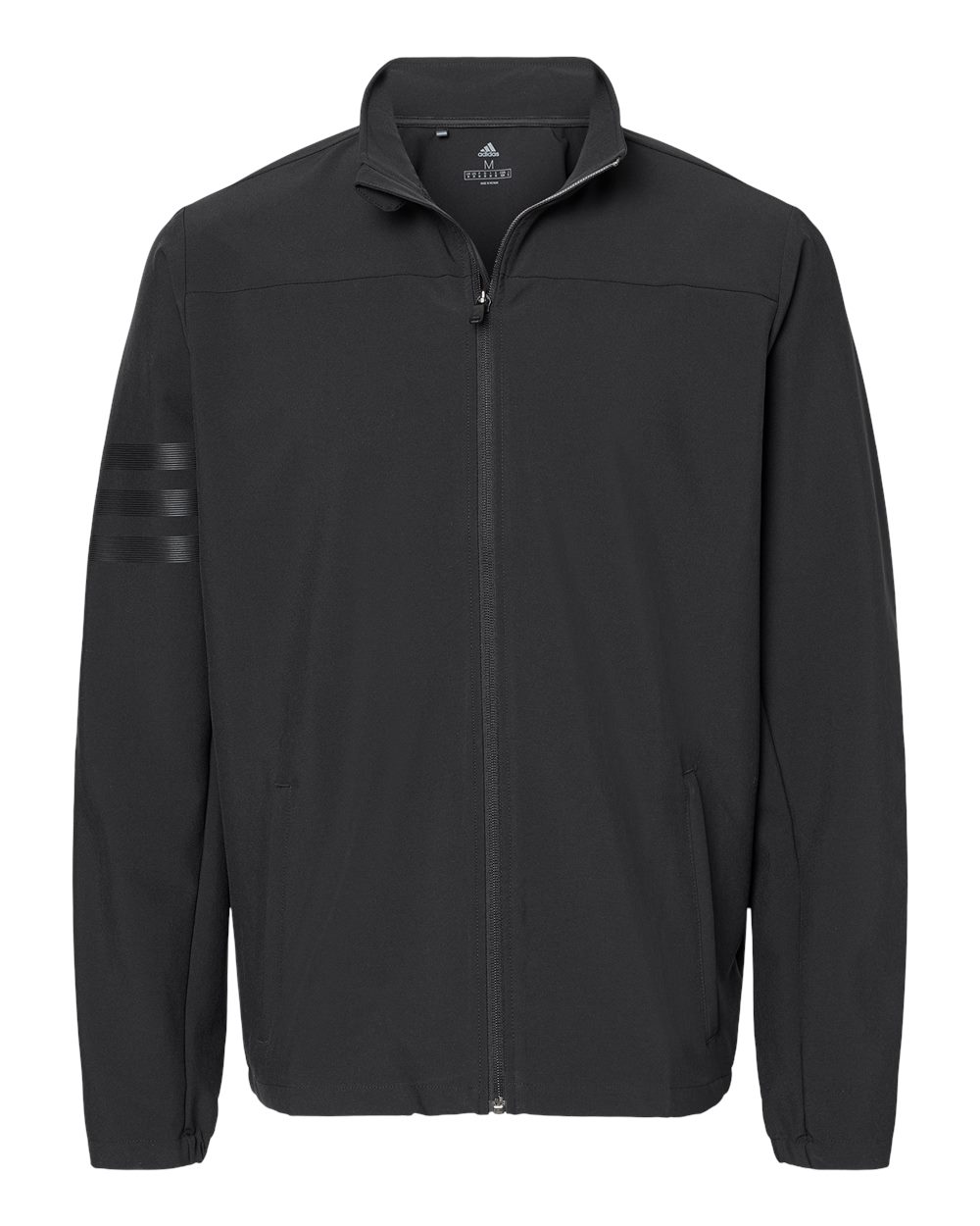 adidas A267 Men's Wind Resistant Full-Zip Jacket | S&S