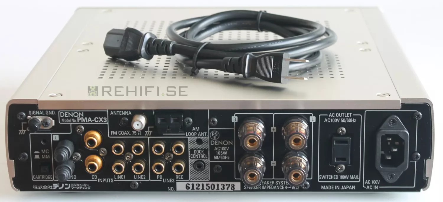 Denon PMA-CX3