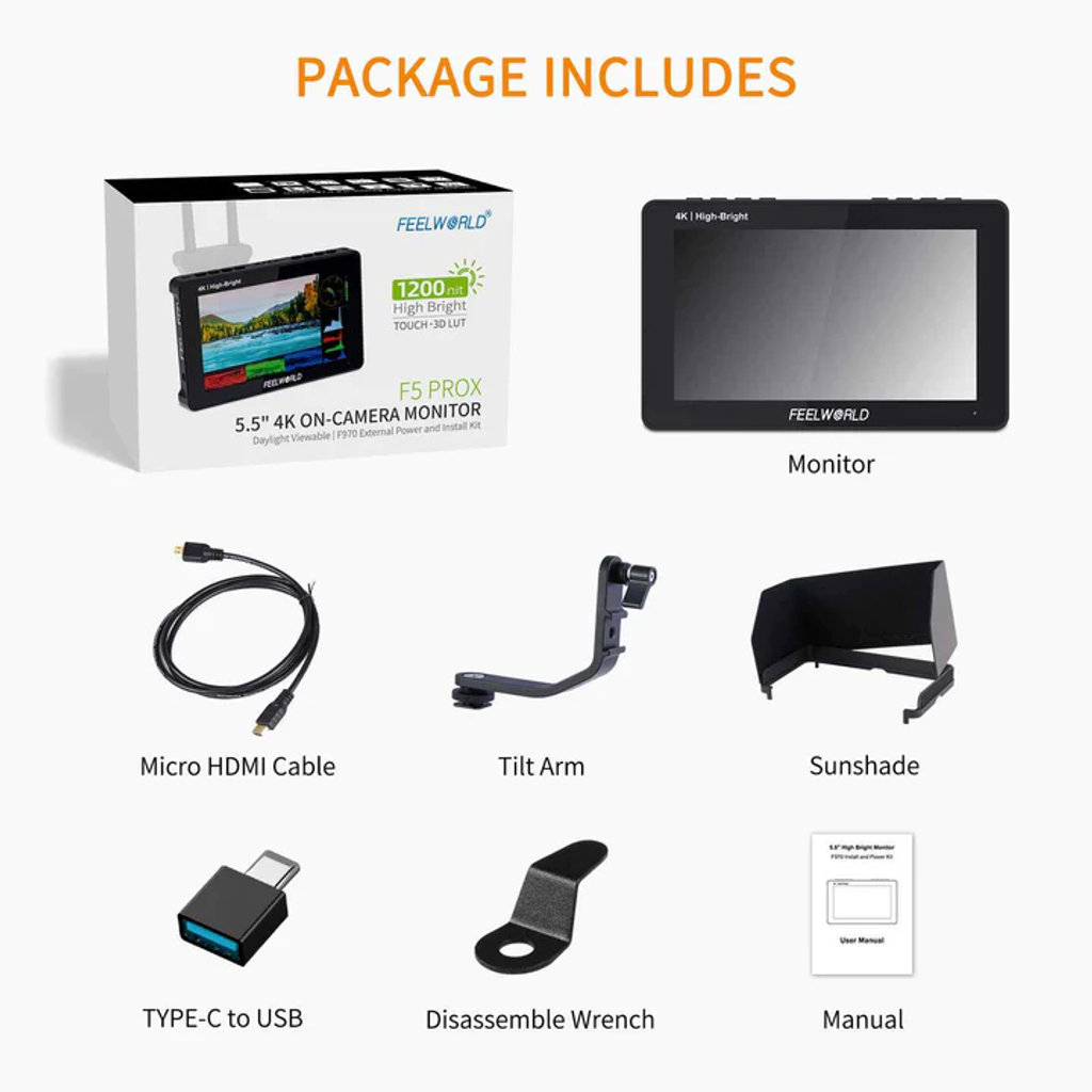 FeelWorld F5 Pro X V4 5.5