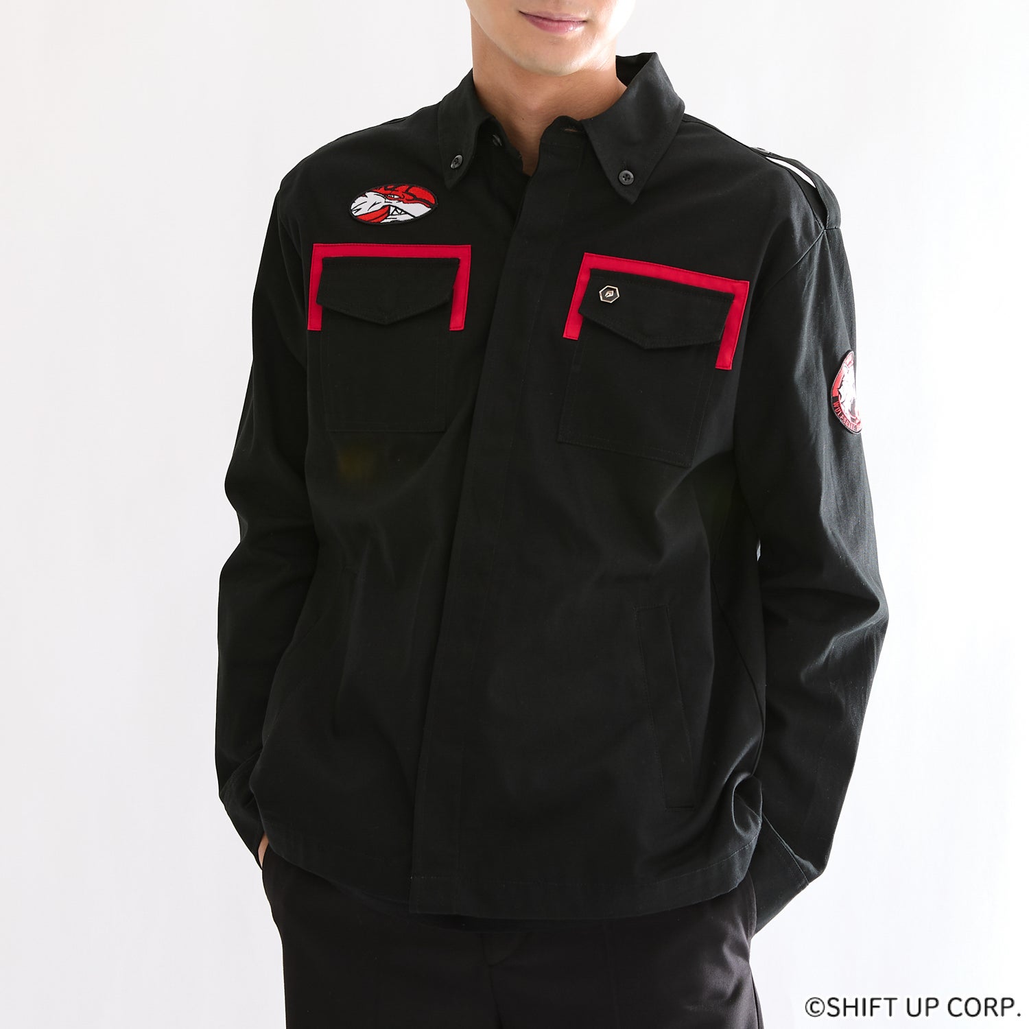 レッドフード モデル ミリタリージャケット 勝利の女神：NIKKE 勝利の