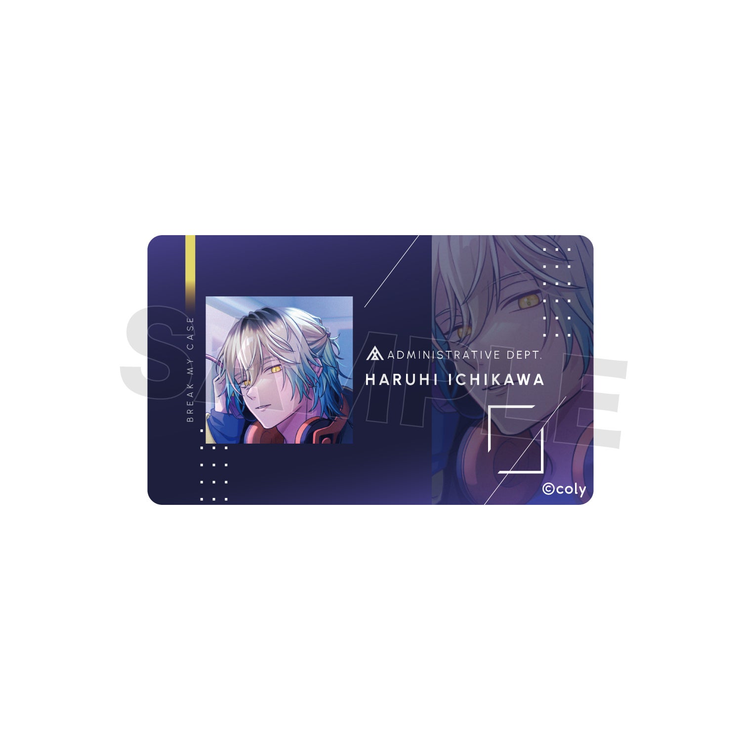 壱川春日 モデル ビーズストラップ＆IDカードケース セット 『ブレイク