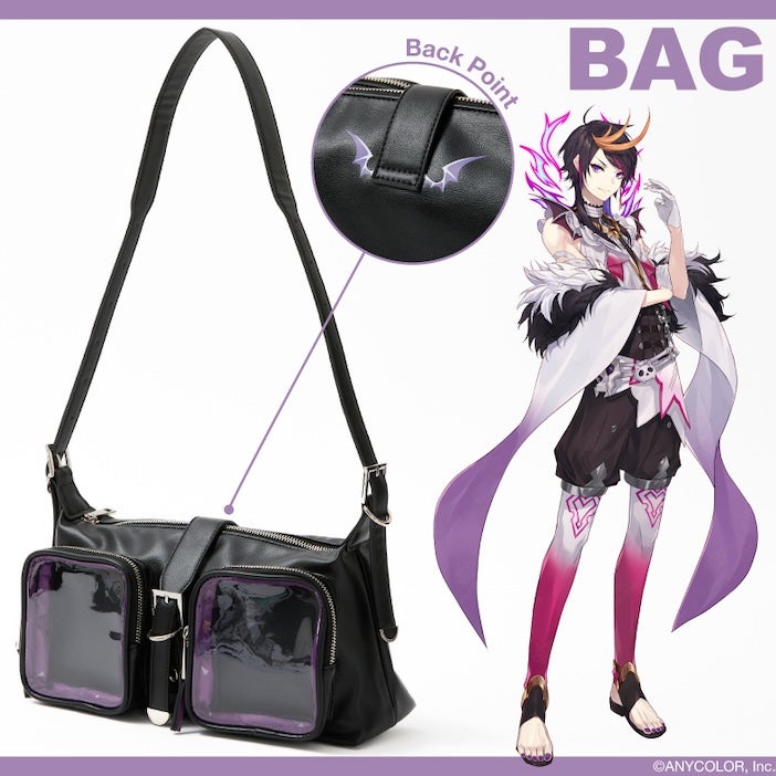 NIJISANJI EN』闇ノシュウ＆エリーラ ペンドラのアパレルグッズ登場