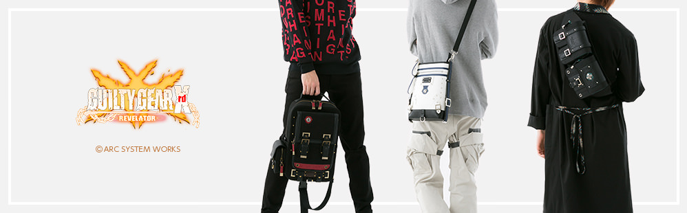 GUILTY GEAR Xrd -REVELATOR-』よりコラボバッグ、スニーカー、カード